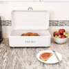 Popular Stainless Steel Food Bread Storage Box Containers Big Stainless Steel Bread Bin With Lid