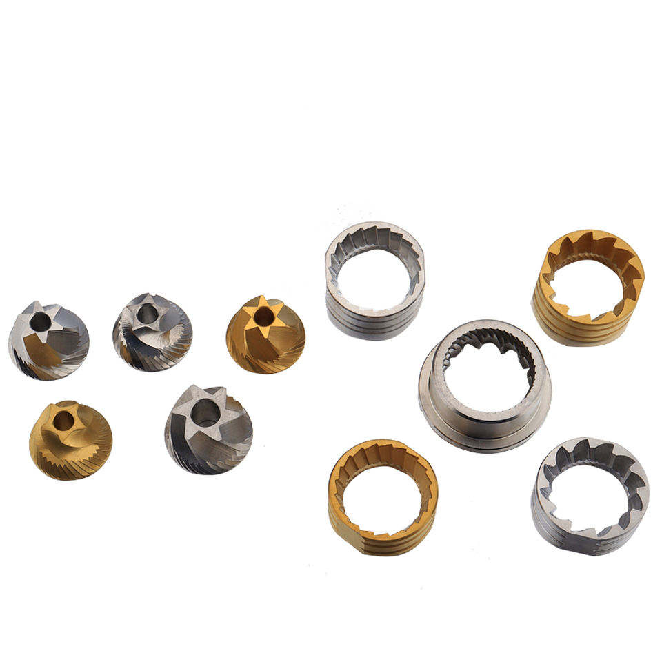 high quality stainless steel SUS420 48mm household Espresso electric coffee grinder coffee bean grinding conical burr Titanium