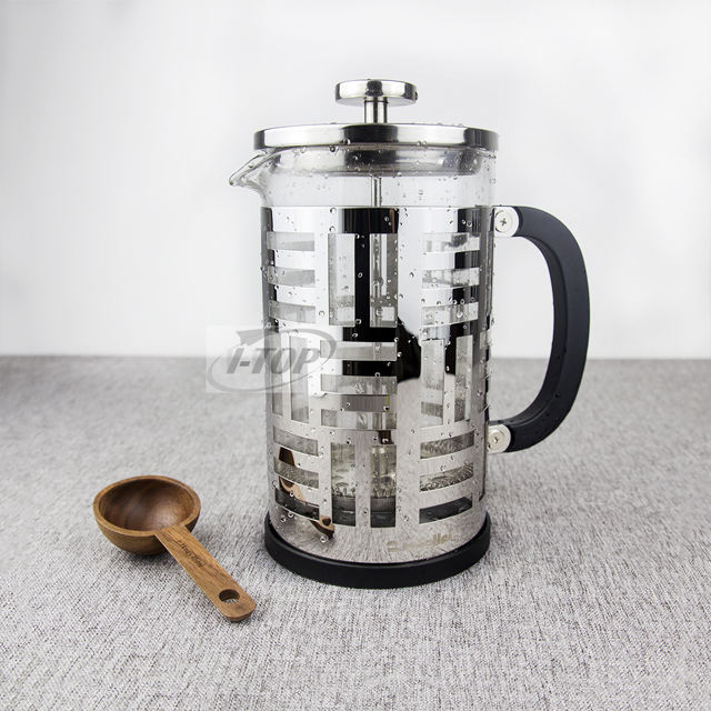 borosilicate glass stainless steel french press