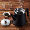 Stainless Steel Teapot with Warmer Double walled 1.2L Keeps tea hot for a long time with tea infuser Teapot