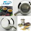 Stainless Steel 1.2L teapot with infuser for loose tea double walled insulation keeps tea warm for longer tea pot