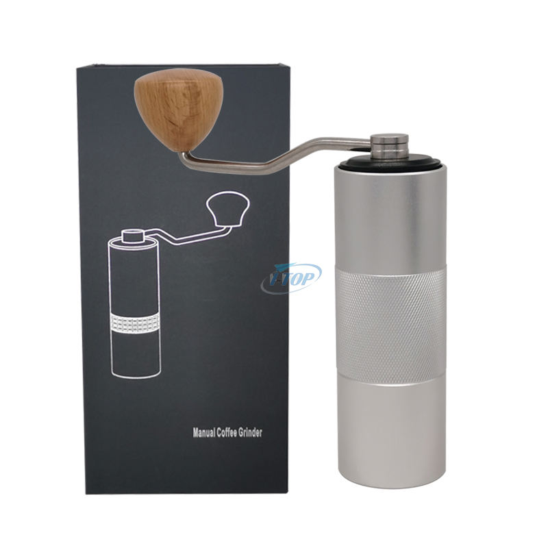 Stainless Steel Outdoor Convenient Hand Espresso Grinder