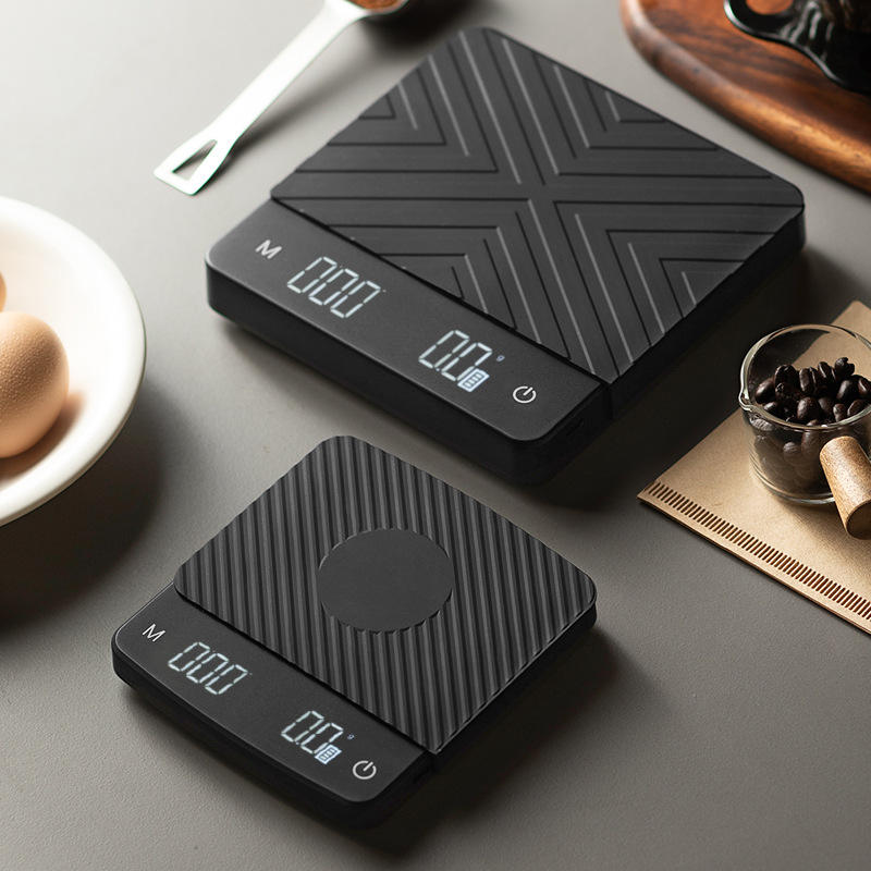 Drip Coffee Scale With Timer Portable Electronic Digital Coffee Weight Household Drip Scale Timer LCD Electronic Scale