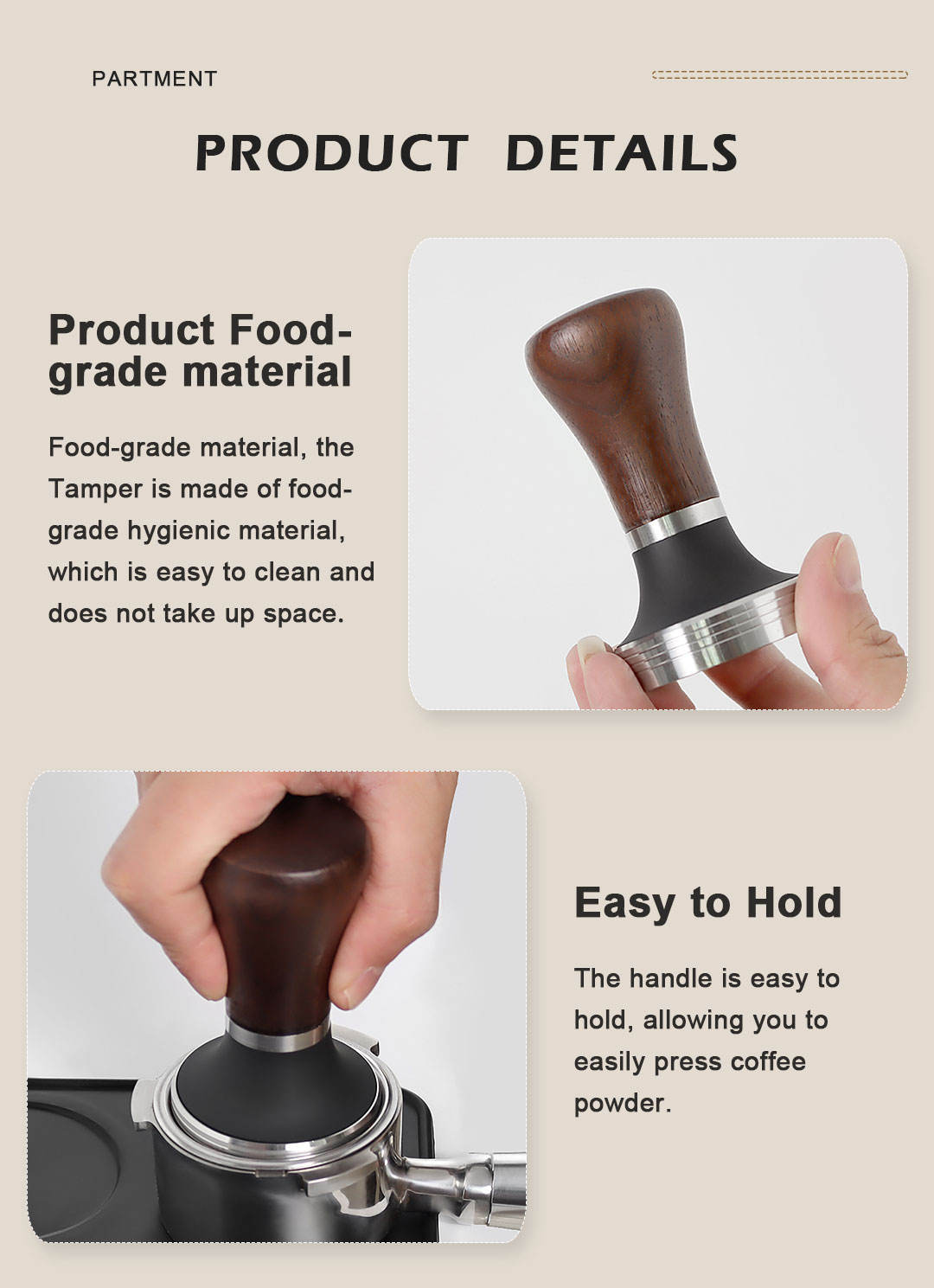tamper for espresso