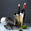 Custom Design 3 Liter Champagne Wine Ice Bucket Keep Cool For Hours Stainless Steel Insulated Ice Bucket For Cocktail Bar