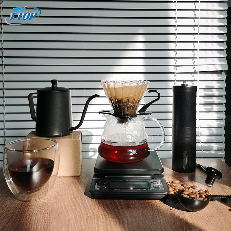 Barista Coffee set Gift bag Set Drip Gooseneck Kettle Coffee & Tea Sets