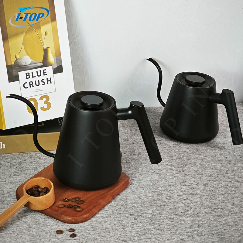 Gooseneck Kettle Ultra Fast Boiling Hot Water Kettle 100% Stainless Steel Electric Kettle for Pour-over Coffee & Tea Leak-Proof