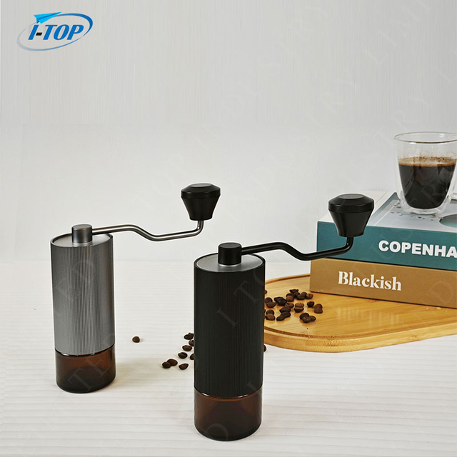Wholesale Portable Outdoor Stainless Steel Hand Coffee Mill Manual Coffee Bean Grinder For Drip Coffee