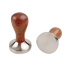 Wooden Coffee Tamper Espresso Coffee Powder Press Tamper