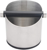 Coffee Knock Box, Black Espresso Knock Box with Removable Knock Bar And Non-Slip Base Dishwasher Safe, Stainless Steel