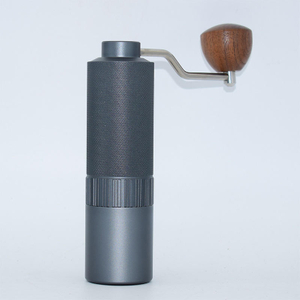 Manual Coffee Grinder Burr Coffee Bean Grinder with Adjustable Conical Stainless Steel Burr Portable Mill Faster Grinding