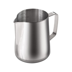 350ml 600ml Coffee Espresso Milk Frothing Pitcher with Measurement Scales Stainless Steel Milk Jug