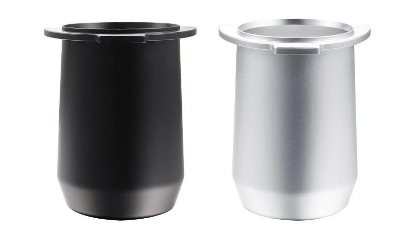 54mm Espresso Dosing Cup Coffee Mug Coffee Ground Weighing Barista Accessories with Aluminum Metal for Espresso Machine