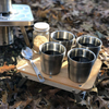 outdoor water coffee beer Camping stainless steel mug for Travel Hiking