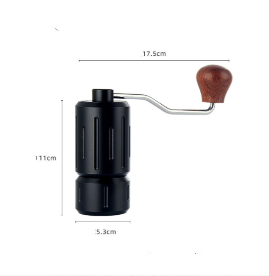 Manual Coffee Grinder Multi Grind Level for Espresso Maker French Press Hand Drip Pour Over Stainless Steel Burr Conical Grinder