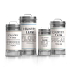 Food Grade Storage Containers Tank Wholesale Round Stainless Steel Jar Airtight Canister Set With Lid