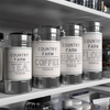 Food Grade Storage Containers Tank Wholesale Round Stainless Steel Jar Airtight Canister Set With Lid