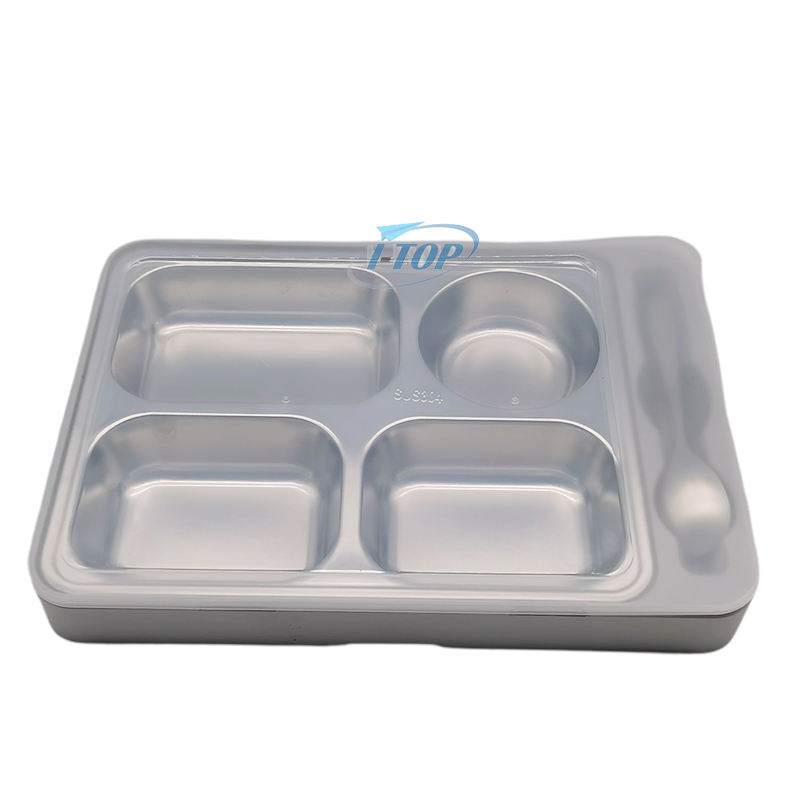 2022 Amazon Wholesale Leakageproo Stainless Steel Kid Food Containers School Metal Bento Lunch Box