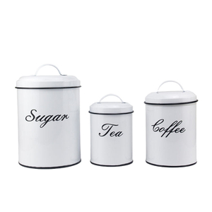 Custom airtight canister storage jar for tea coffee bean CanisterSet