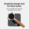 Espresso Coffee Portafilter Holder-Metal 58MM Coffee Scale Holder Coffee Accessories Barista Tools Portafilter Holder Station