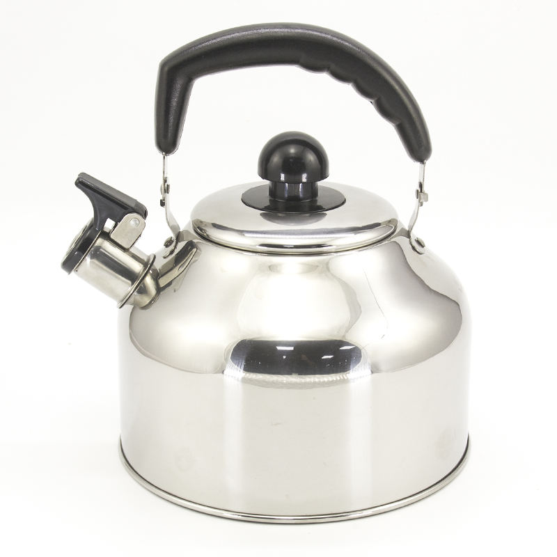 New design stainless steel water tea whistling kettle