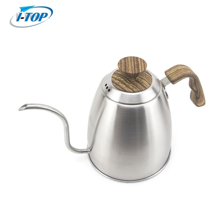 Fashion Stainless Steel Handle Drip Coffee Tea Pot Long Gooseneck Pour Over Coffee Kettles