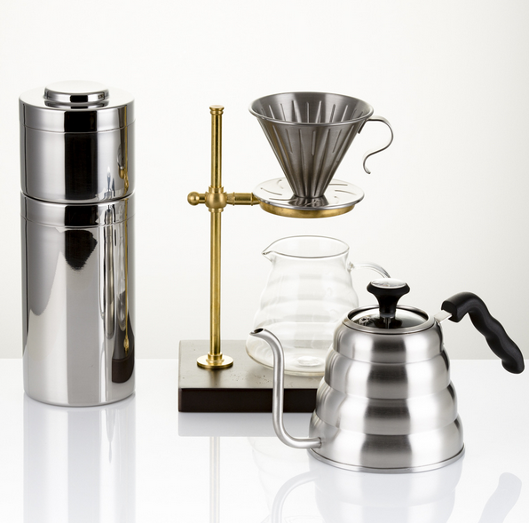 Barista Pour Over Coffee And Tea with Thermometer for Exact Temperature Pour Drip Spout Gooseneck Kettle
