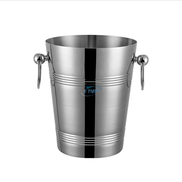 classic style 3 Quarts Insulated Stainless Steel Double Wall Ice Bucket for Parties and Bar