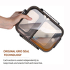 Hot sale Dishwasher Safe Eco-Friendly Lunch Boxs Stainless Steel Food Snack Container bento Lunch Boxs with 5 compartments