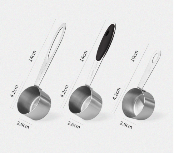 Hot Sale High Quality Kitchen Tools Stainless Steel Measuring Spoons And Cups 30 Gram