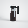 Eco-friendly BPA Free Wholesale 1300ml Borosilicate Clear Glass Cold Brew Iced Coffee Maker Pitcher With Removable Infuser