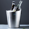 Custom Design 3 Liter Champagne Wine Ice Bucket Keep Cool For Hours Stainless Steel Insulated Ice Bucket For Cocktail Bar