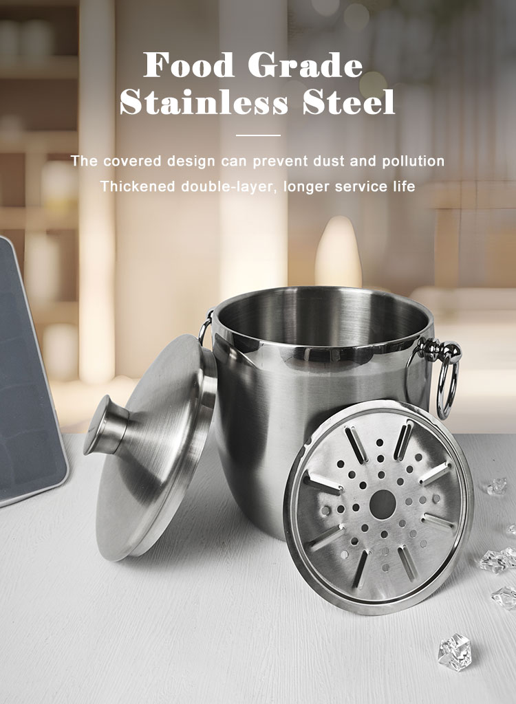 Stainless Steel Ice Bucket