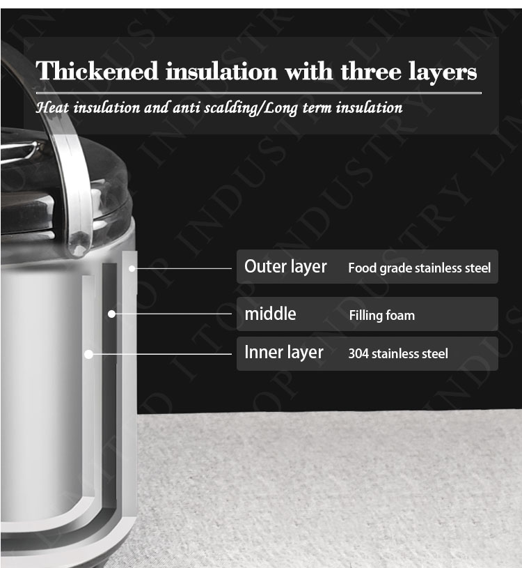 Hot And Cold Drink Bucket For Tea and Coffee Shops