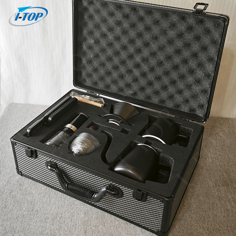 Hot Sale Pour Over Drip Kettle Coffee Kit Gift Box Outdoor Travel Portable Pour Over Coffee Maker Set Coffee Set Kit