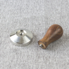 Classic Wood 49 51 53 57 58mm Base Espresso Coffee Tamper for Coffee Powder Press