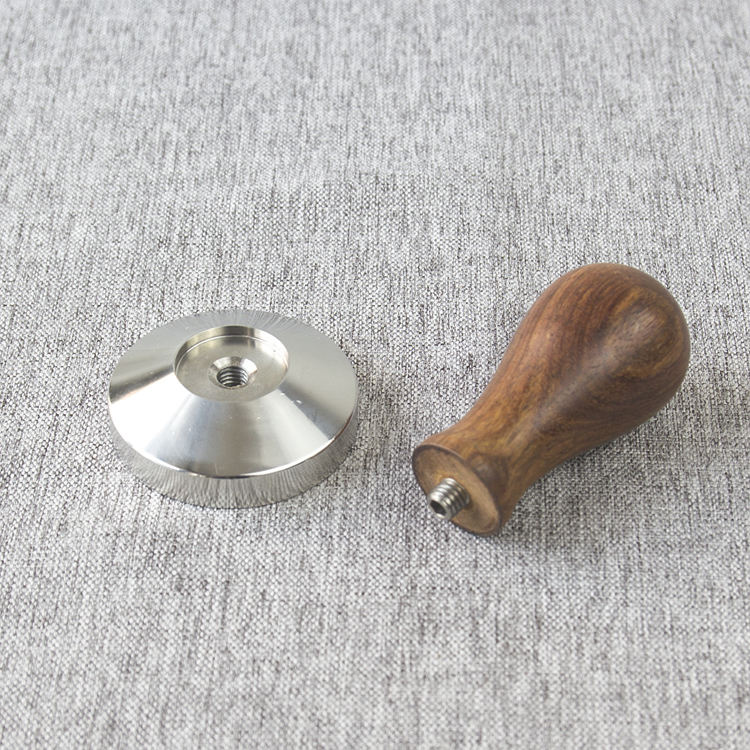 Classic Wood 49 51 53 57 58mm Base Espresso Coffee Tamper for Coffee Powder Press