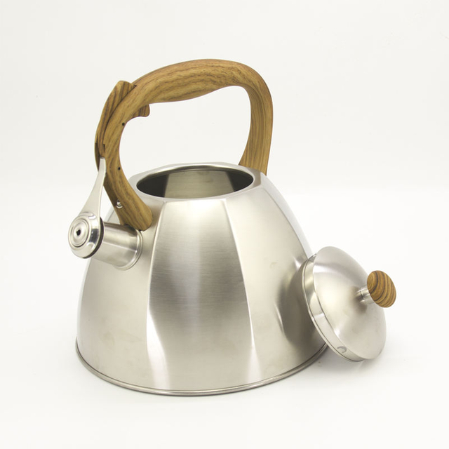 IT-CP1052 Factory supply discount price europe style stainless steel tea whistling kettle