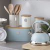 custom clear vintage tin packaging boxes loaf bread box for kitchen counter bread bin storage box