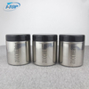 Kitchen Airtight Organizer Jars Sugar Coffee Tea Storage Container Stainless Steel Canister Set