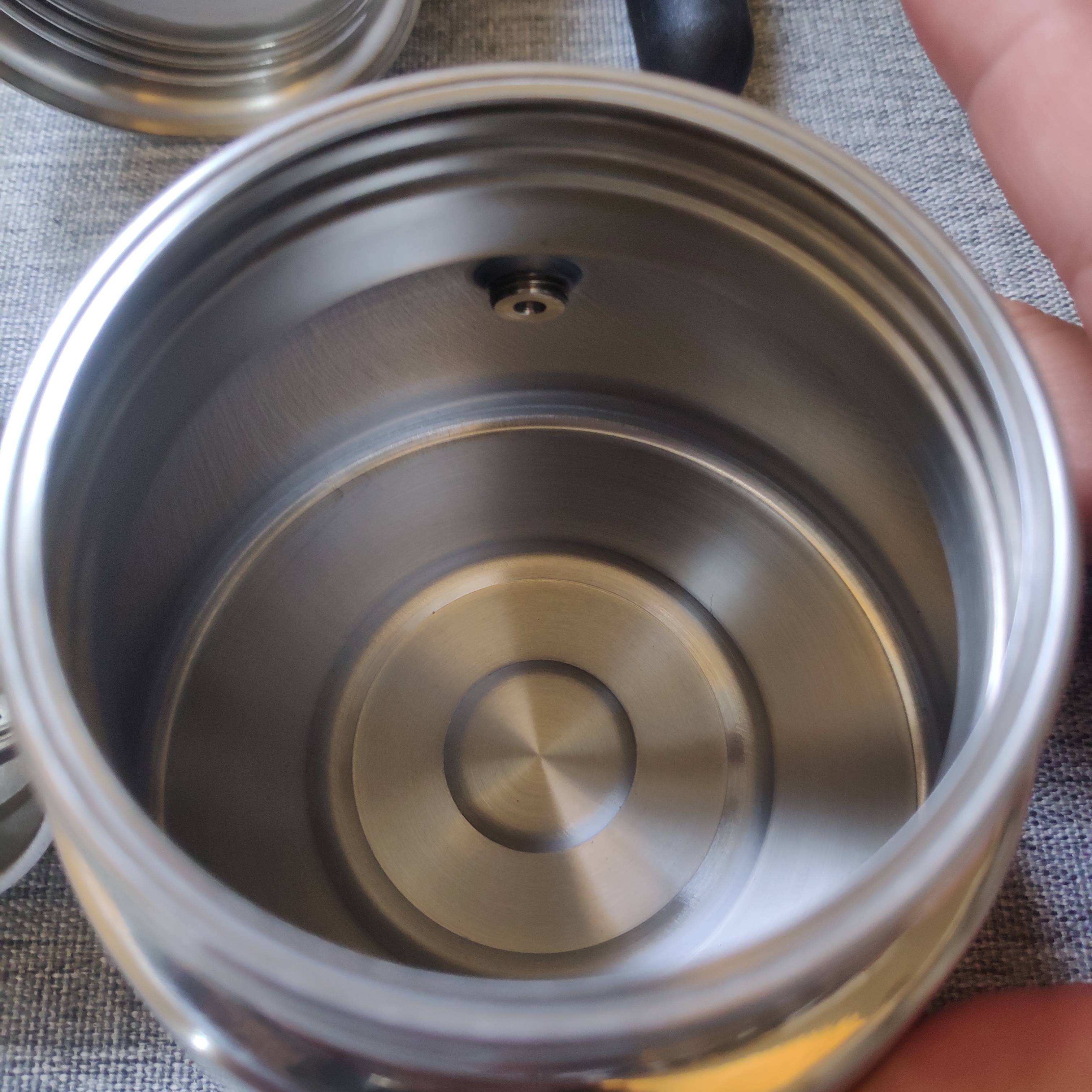 stainless steel moka pot