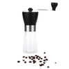 New Stainless Steel Acrylic Plastic Handle Manual Coffee Grinder