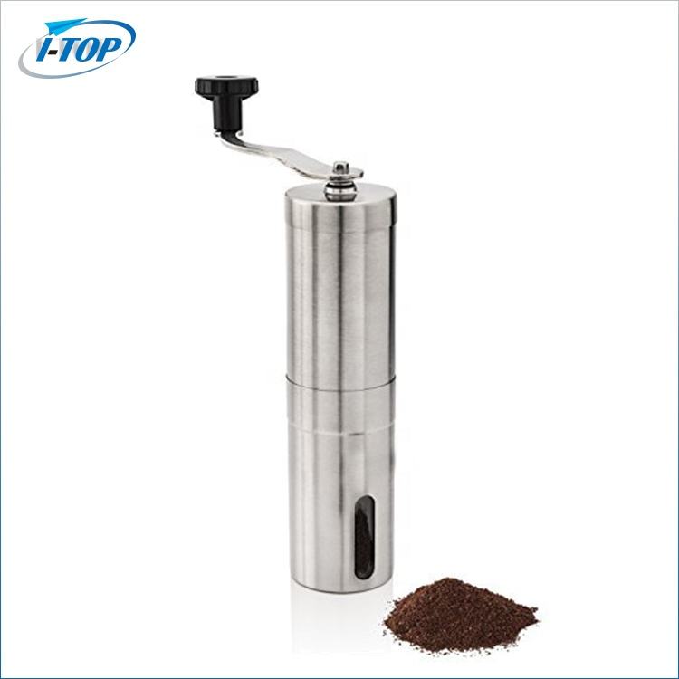 Stainless Steel Portable Household Manual Espresso Bean Grinder