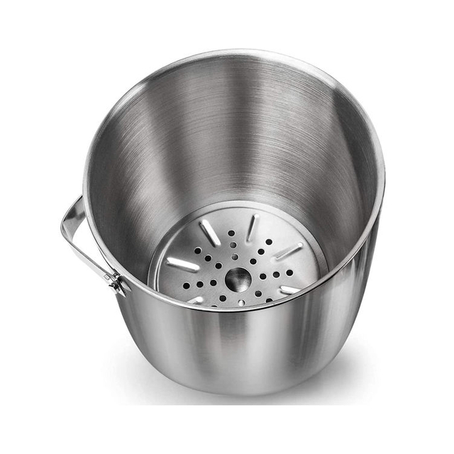 Ice Bucket Insulated with Tongs and Lids for Parties and Bar, Stainless Steel Double Wall with Strainer Ice Bucket with Lid