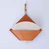 Handmade Full Grain Leather Coffee Filter Paper Holder Minimalist Home Decoration