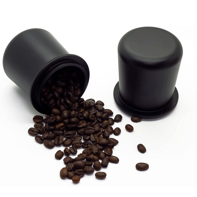 Aluminum Alloy 53mm Coffee Measuring Cup Espresso Machine Tool Espresso Measuring Funnel Dose Cup Barista Coffee Powder
