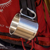 carabiner mug wholesale double wall stainless steel coffee cup camping tumblers With Carabiner Mug