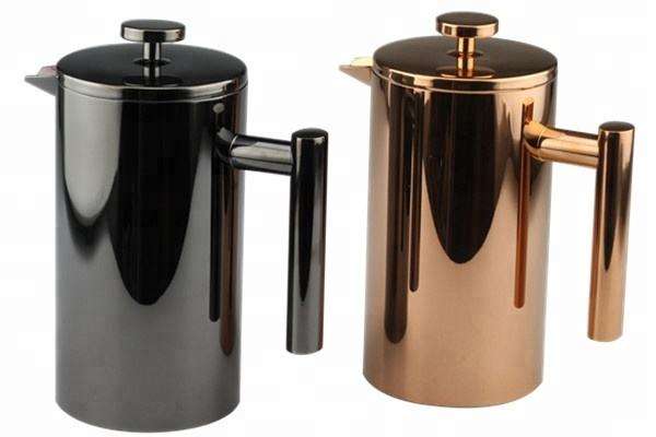 High quality double wall stainless steel French coffee machine home coffee machine