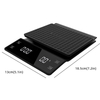 Ecocoffee Sell Like Hot Cakes Digital Pocket Scale Automatic Mode Coffee Timer Electronic Scale with Time Kitchen