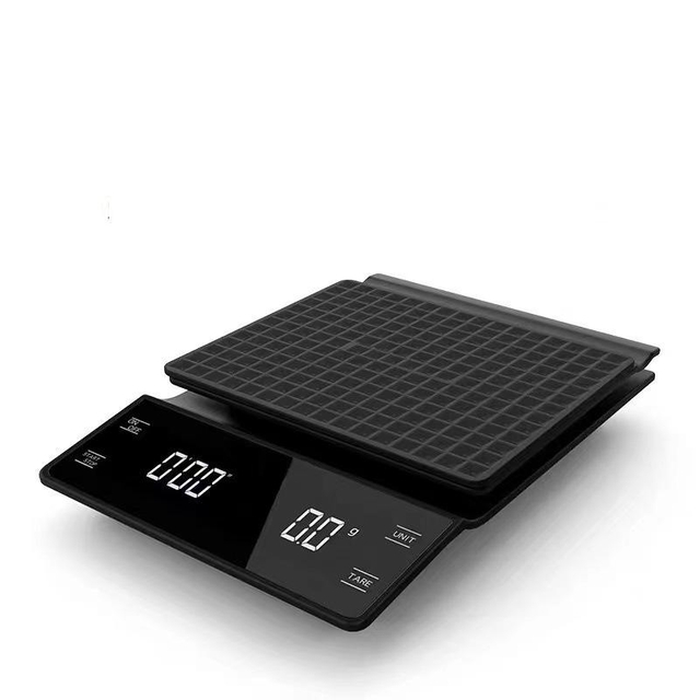 Ecocoffee Sell Like Hot Cakes Digital Pocket Scale Automatic Mode Coffee Timer Electronic Scale with Time Kitchen